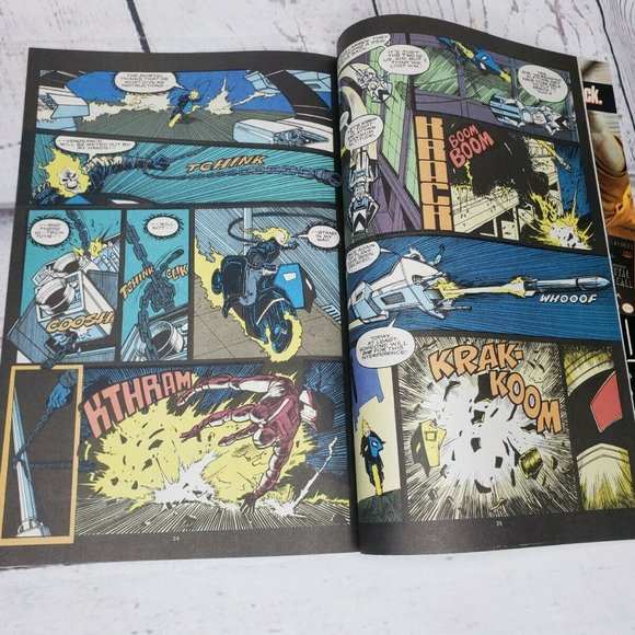 Marvel Comics Ghost Rider Comic - Picture 2 of 4